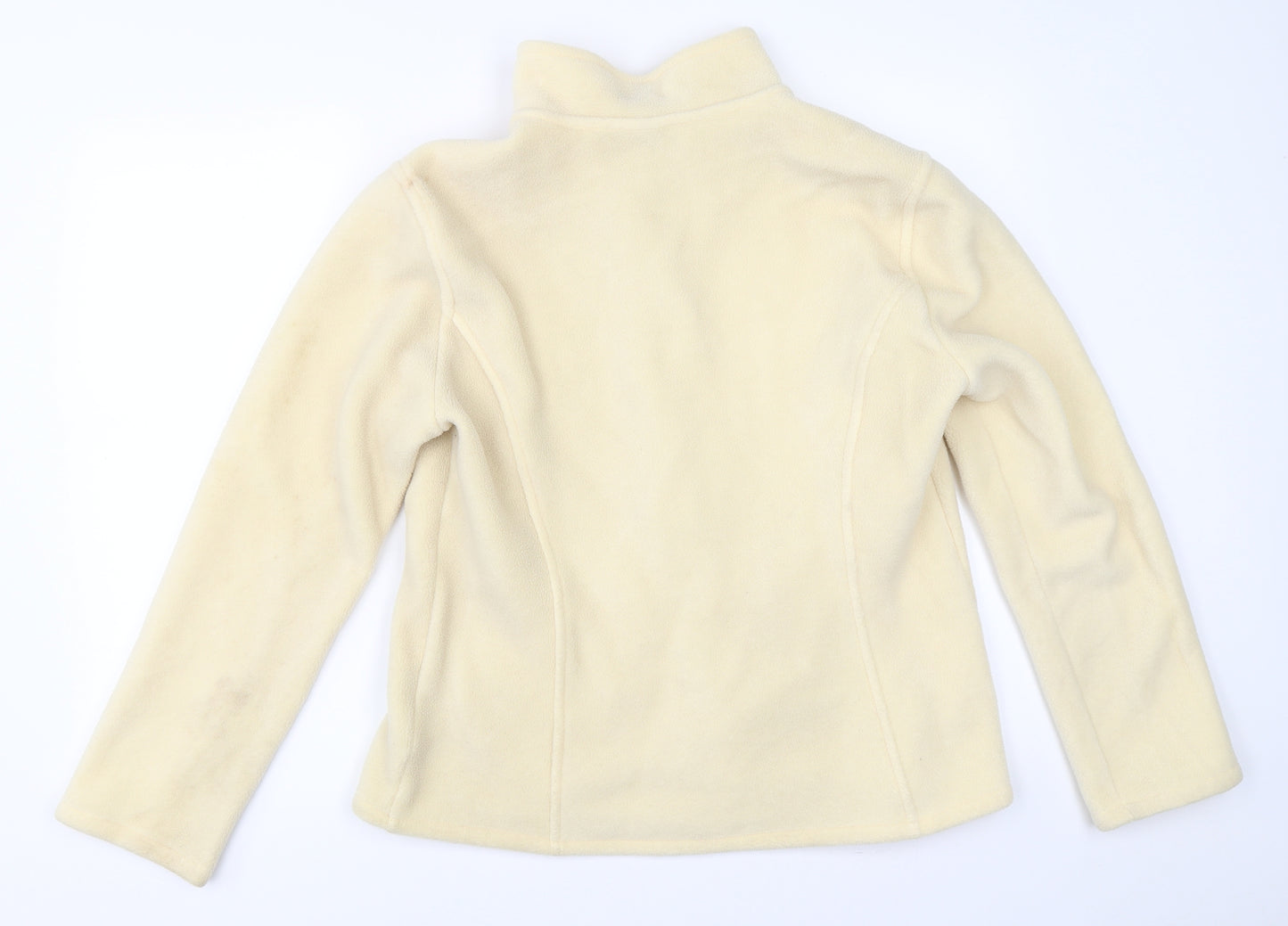 Uniqlo Womens Beige  Fleece Jacket  Size 16