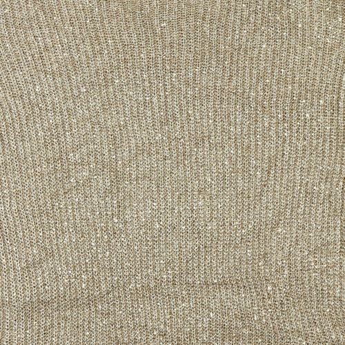 Wallis Womens Gold   Tunic Jumper Size L