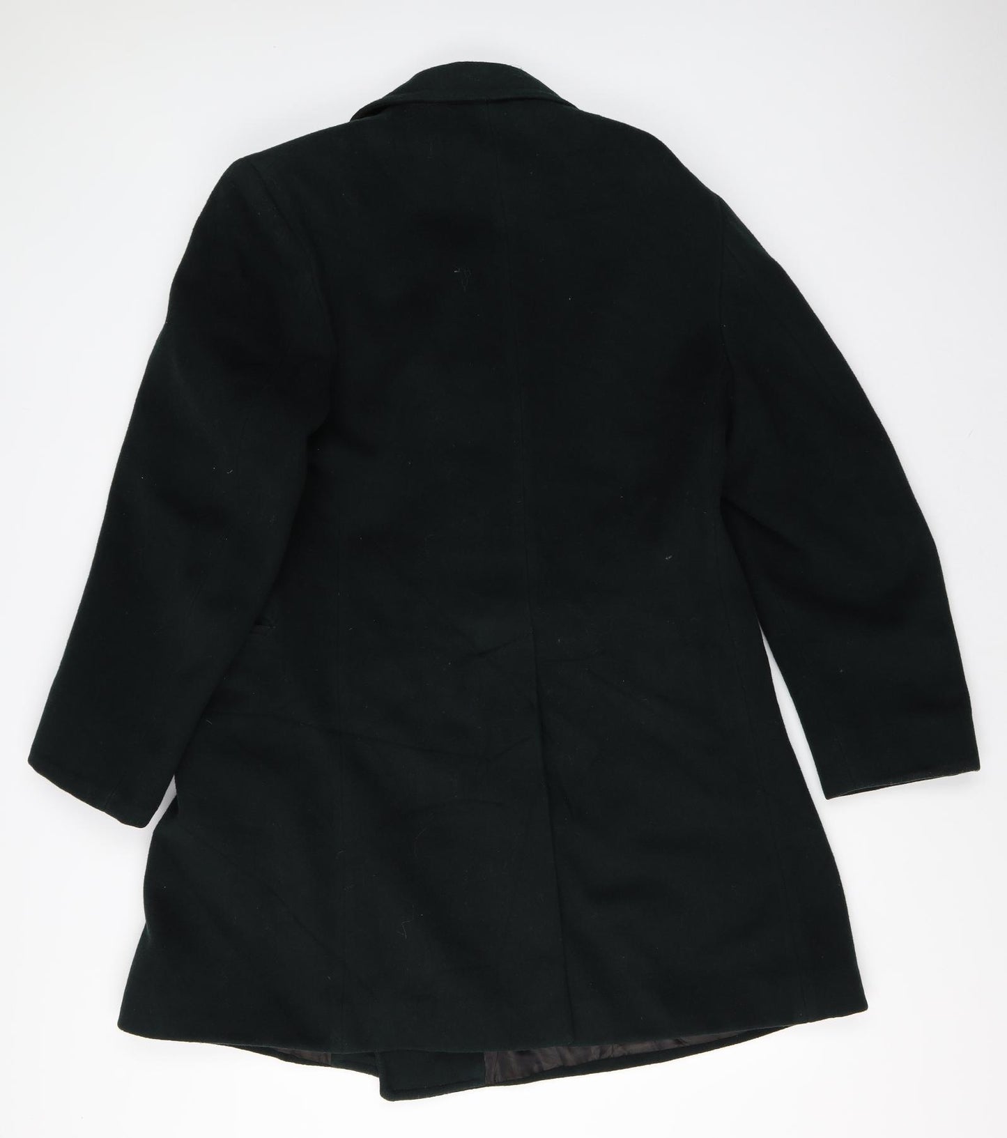 Preworn Mens Green   Overcoat Coat Size 42