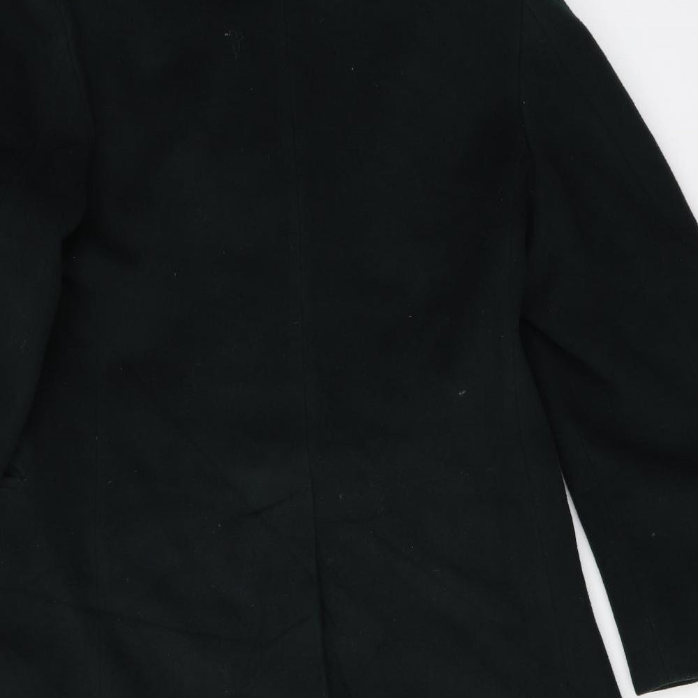 Preworn Mens Green   Overcoat Coat Size 42