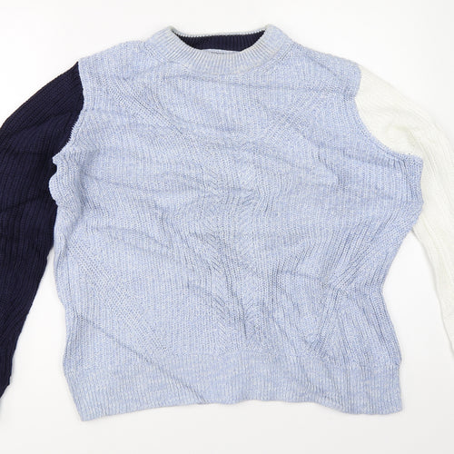 Marks and Spencer Womens Blue   Pullover Jumper Size M