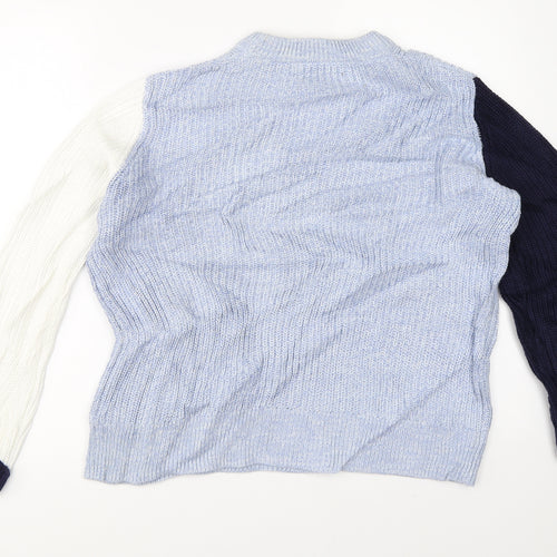 Marks and Spencer Womens Blue   Pullover Jumper Size M