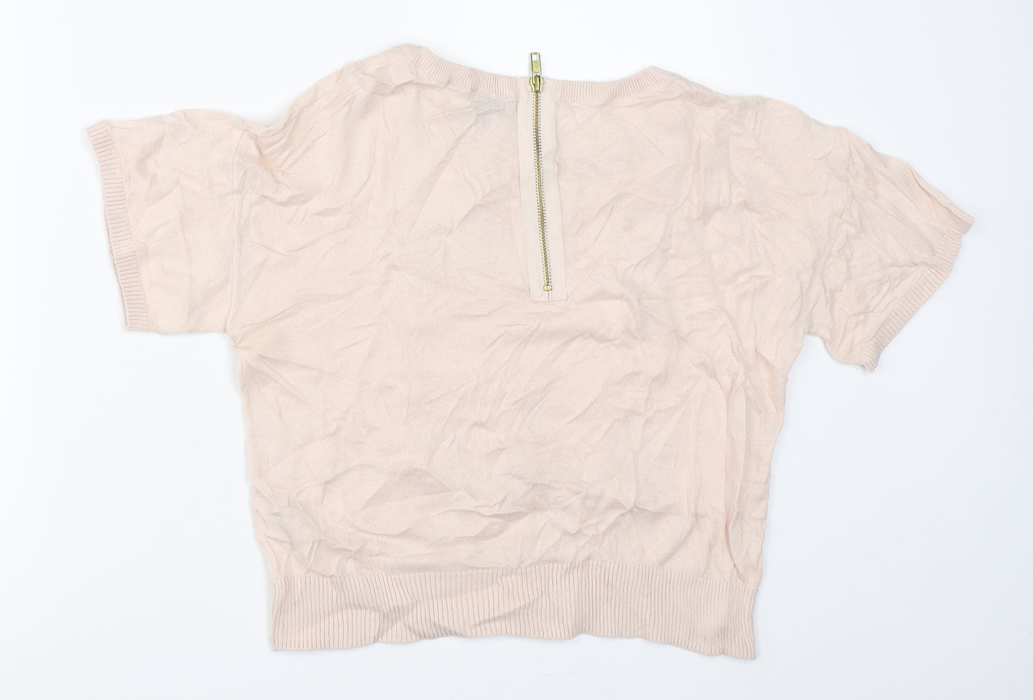Topshop Womens Beige   Pullover Jumper Size 6