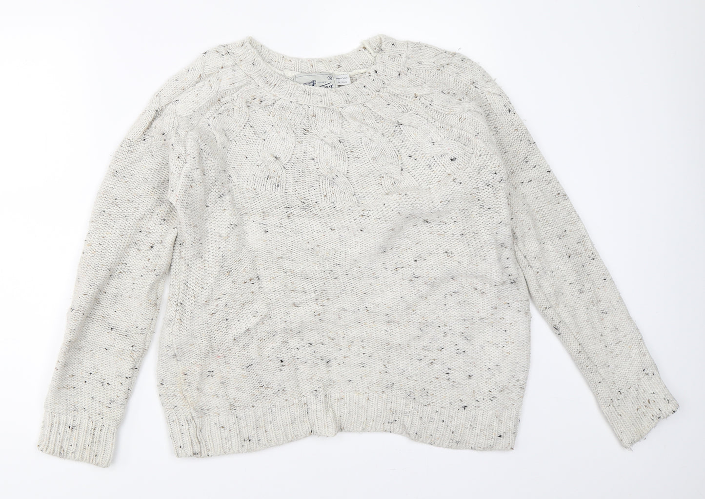 Topman Mens Beige   Pullover Jumper Size S