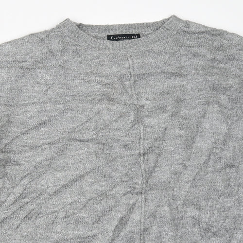 F&F Womens Grey   Pullover Jumper Size 8