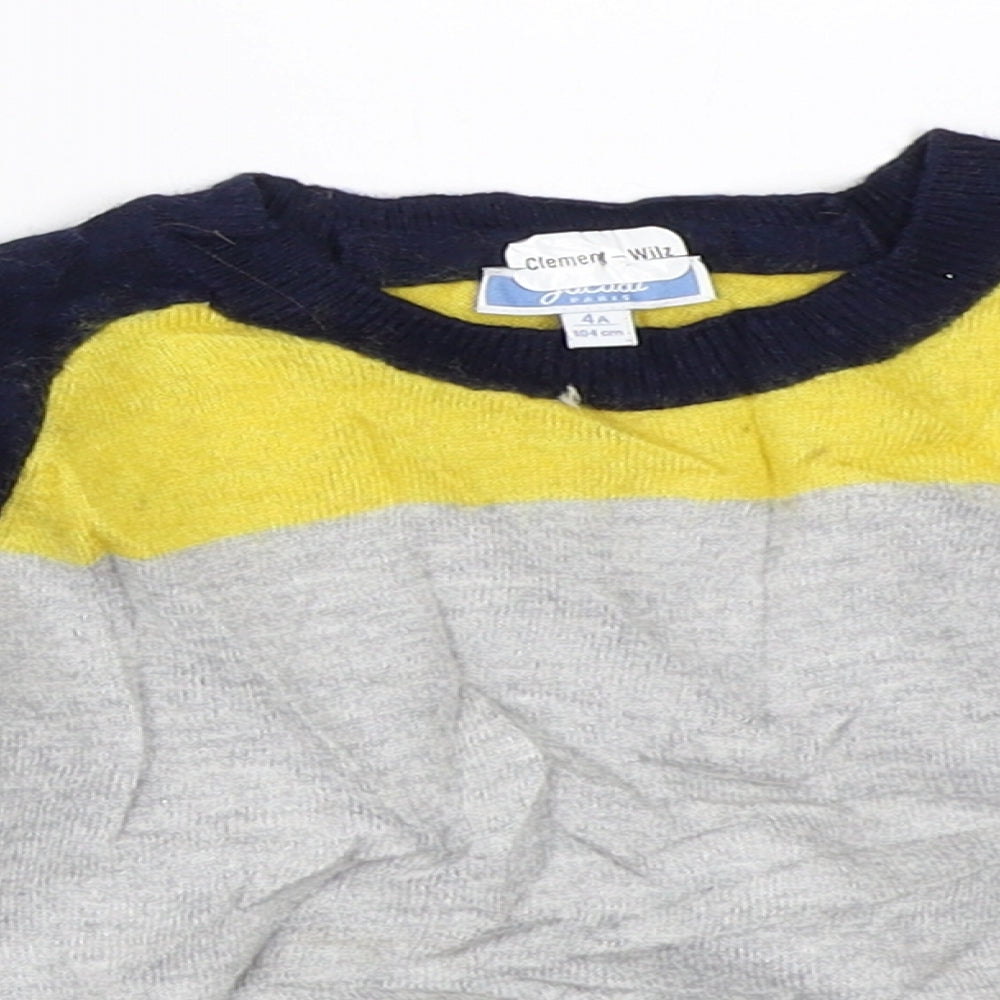 Jacadi Boys Blue   Pullover Jumper Size 4 Years