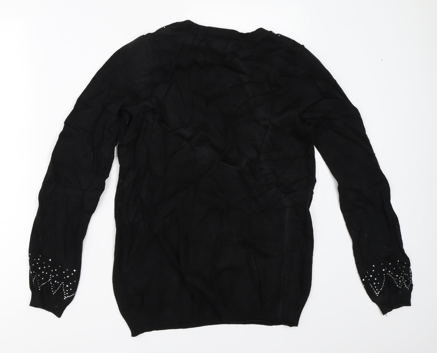 Dorothy Perkins Womens Black   Pullover Jumper Size 10