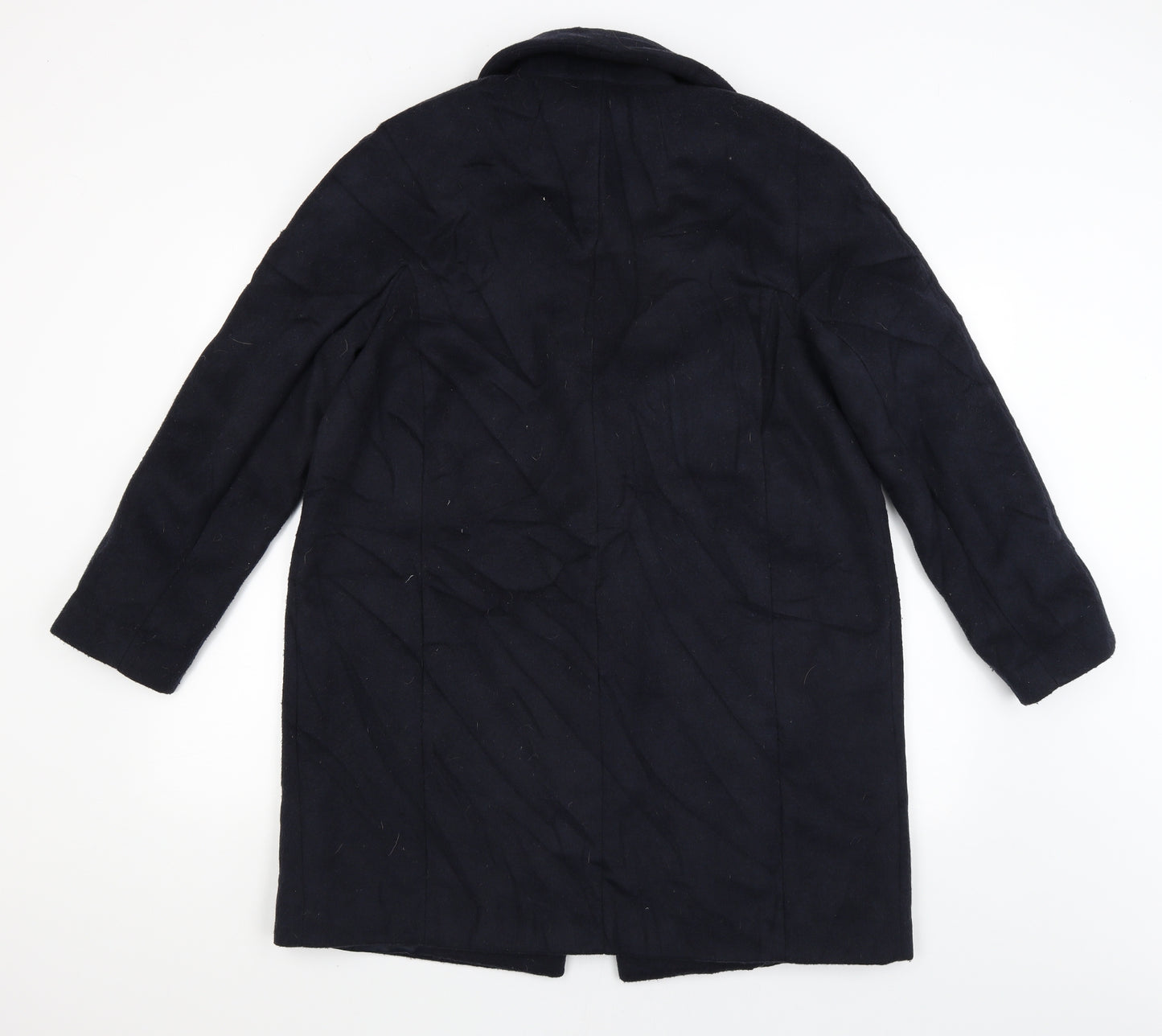 Great Plains Womens Blue   Overcoat Coat Size 12