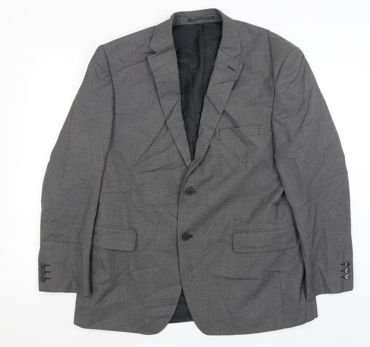 Scott & Taylor Mens Grey Jacket Blazer Size XL