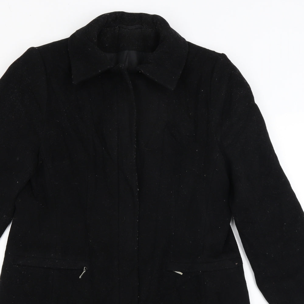 NEXT Womens Blue   Overcoat Coat Size 10