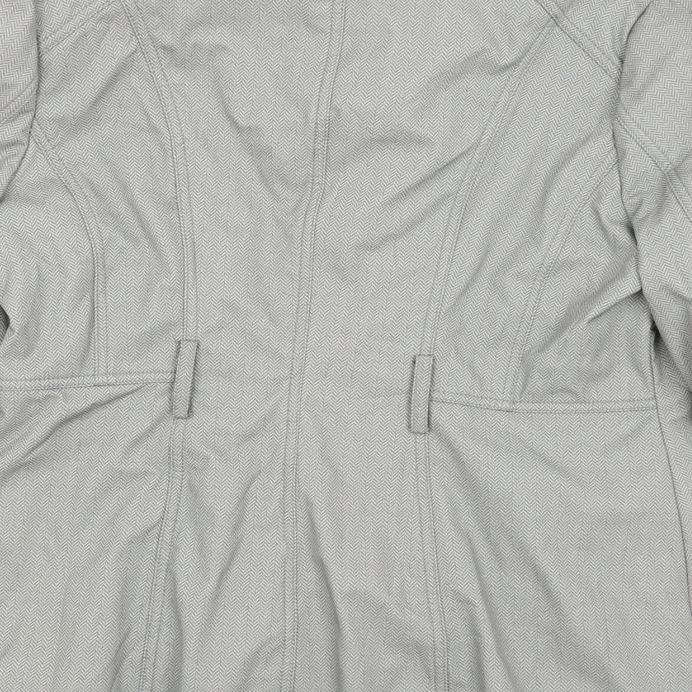 Jessica Simpson Womens Green   Rain Coat Coat Size 16