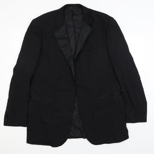 Preworn Mens Black   Jacket Blazer Size XL