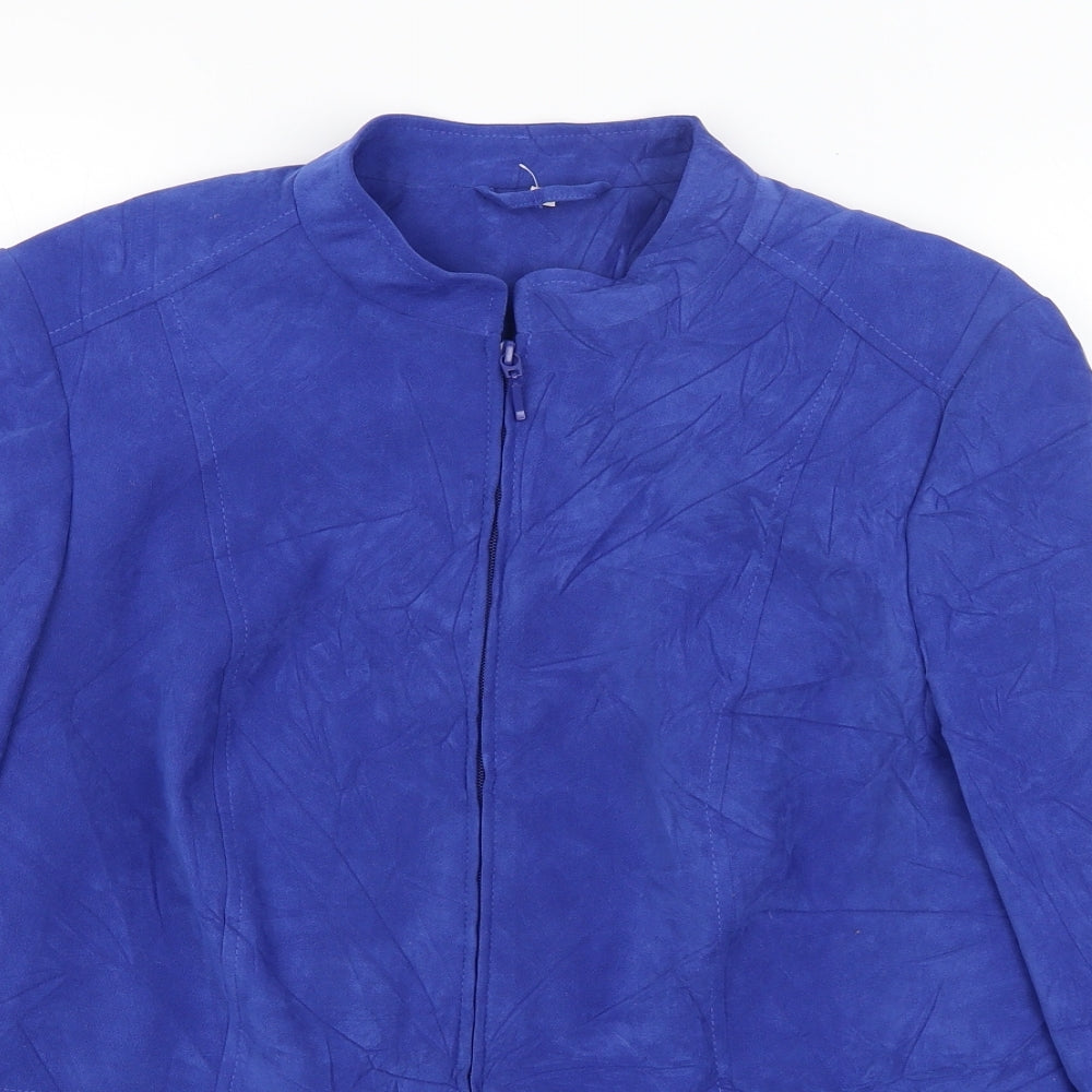 EWM Womens Blue   Jacket Blazer Size 16