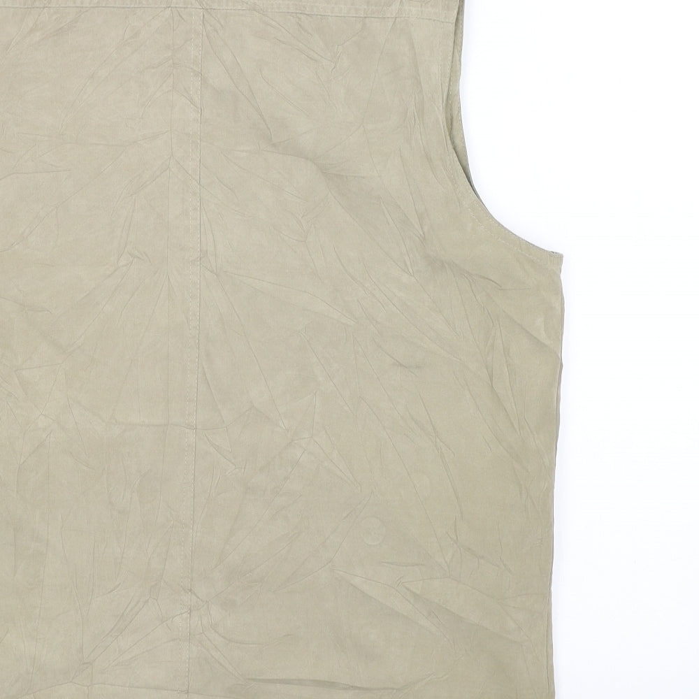 Champion Mens Beige   Gilet Jacket Size M