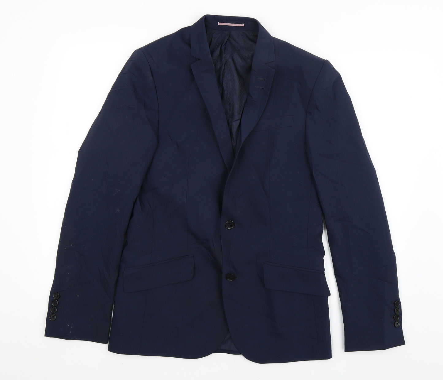 River Island Mens Blue   Jacket Blazer Size M