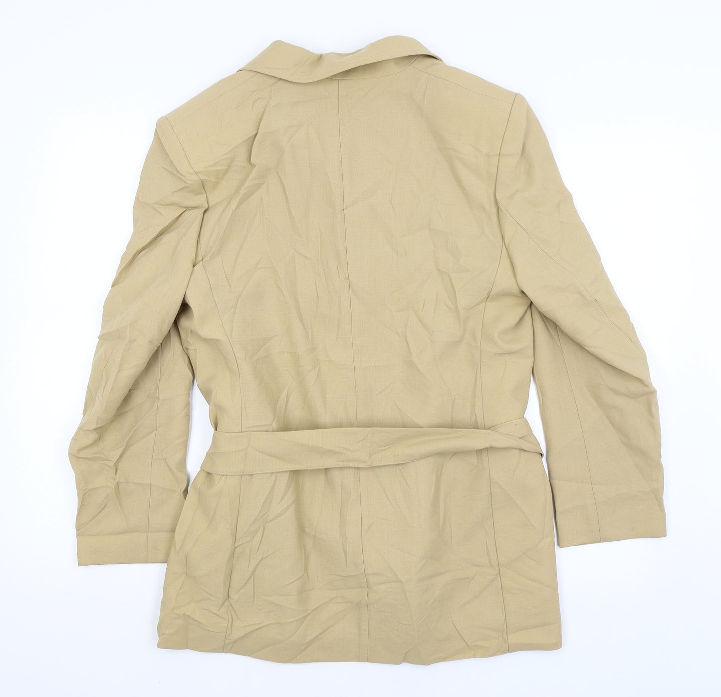 St Michael Womens Beige   Jacket Blazer Size 14