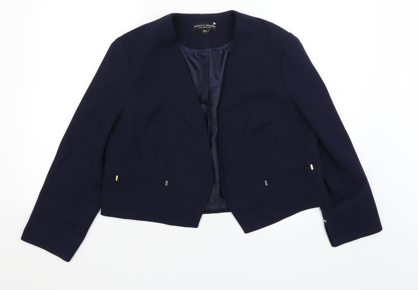 Dorothy Perkins Womens Blue   Jacket Blazer Size 14
