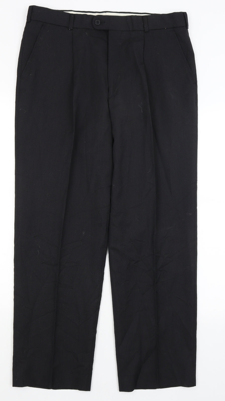 Burton Mens Black   Dress Pants Trousers Size 36 in L29 in