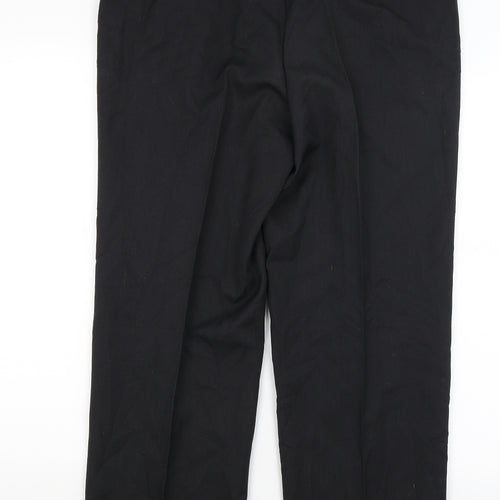 Burton Mens Black   Dress Pants Trousers Size 36 in L29 in