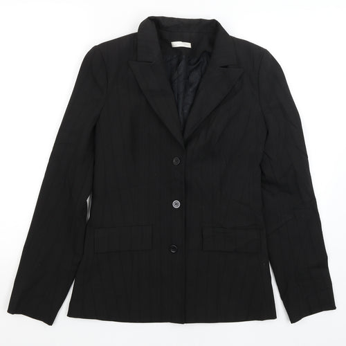 Promod Womens Black   Jacket Blazer Size 12