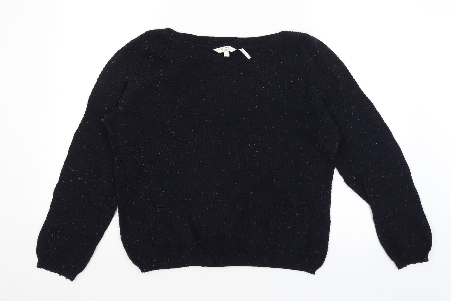Fat Face Womens Blue   Pullover Jumper Size 16