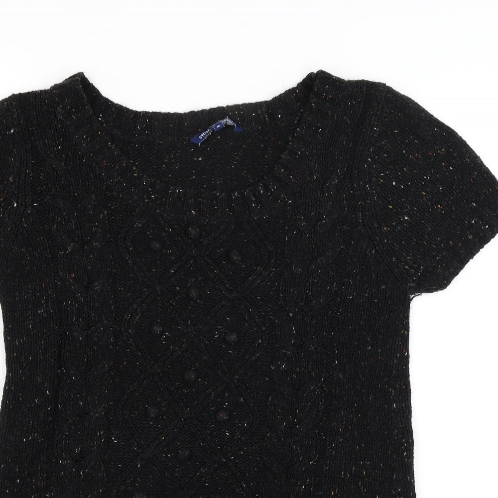 Store 21 Womens Black   Pullover Jumper Size M