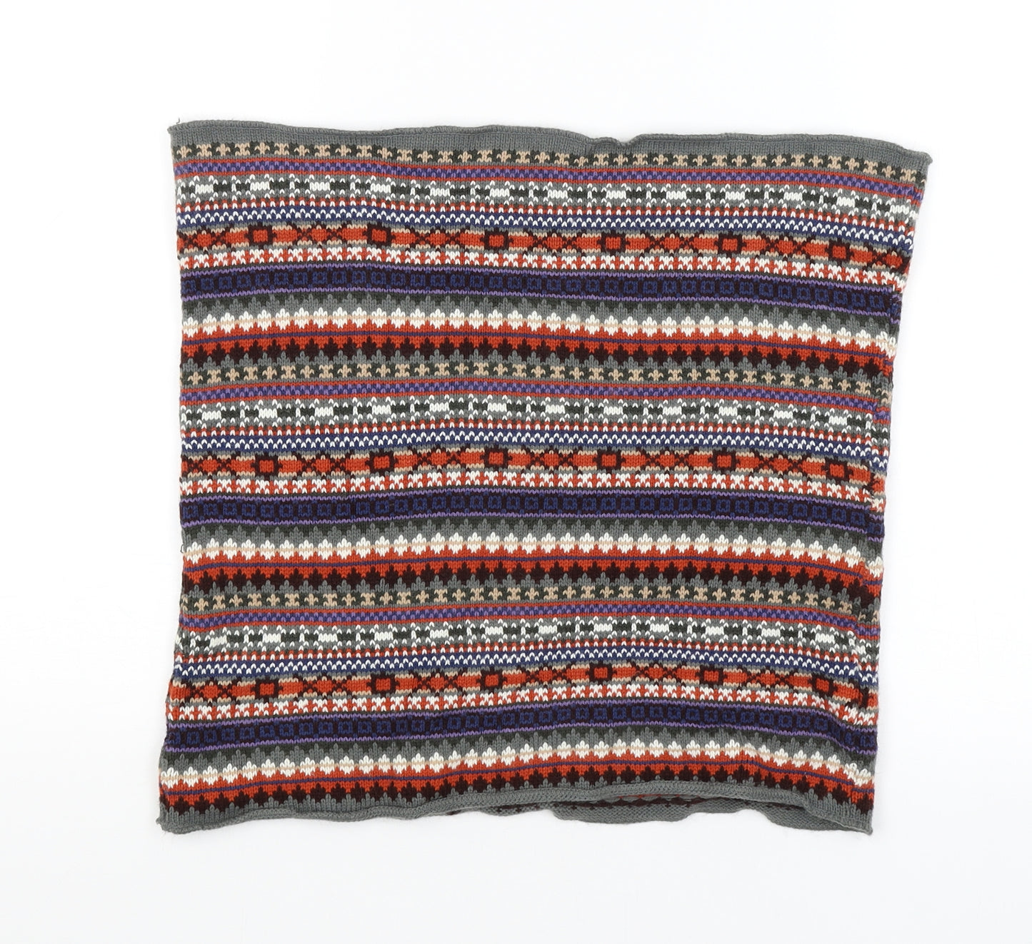 Preworn Womens Multicoloured Geometric   Scarf