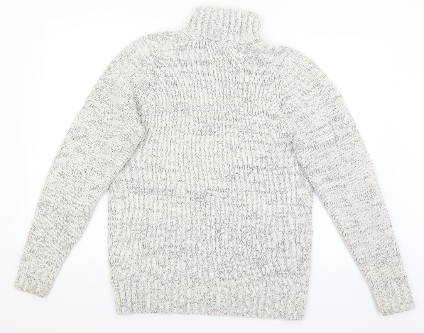 TU Mens White   Pullover Jumper Size S