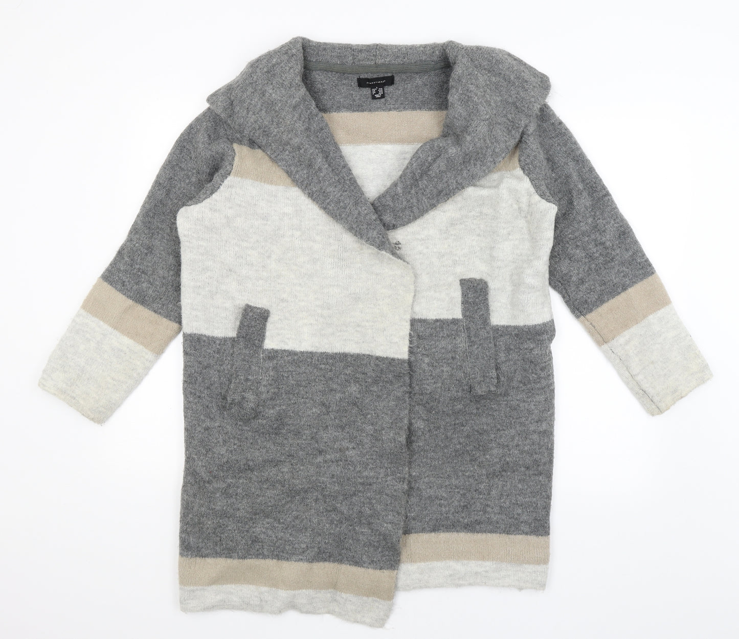 Atmosphere Womens Grey   Wrap Jumper Size 16