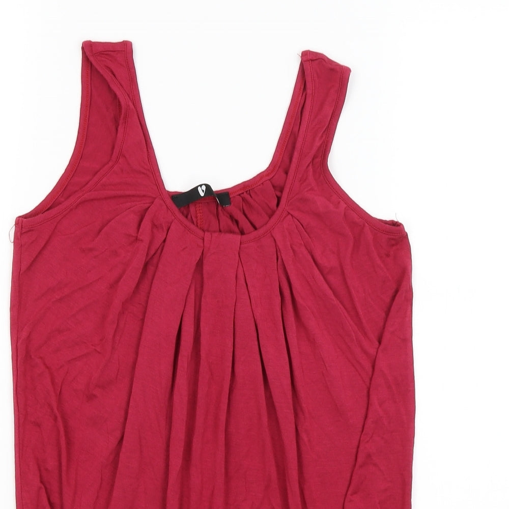 Very Womens Red   Basic Tank Size 8