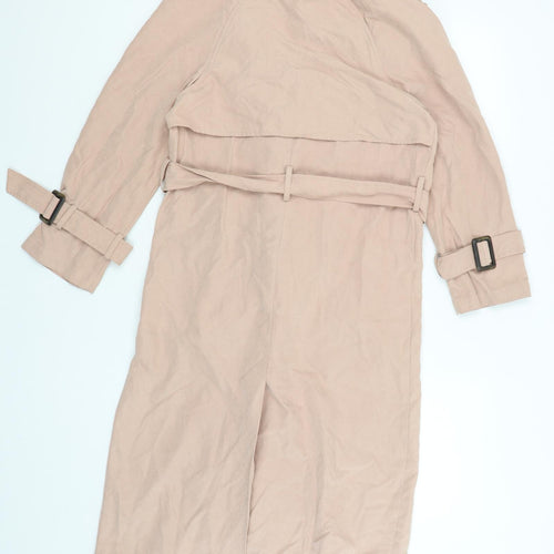 Primark Womens Pink   Overcoat Coat Size 4