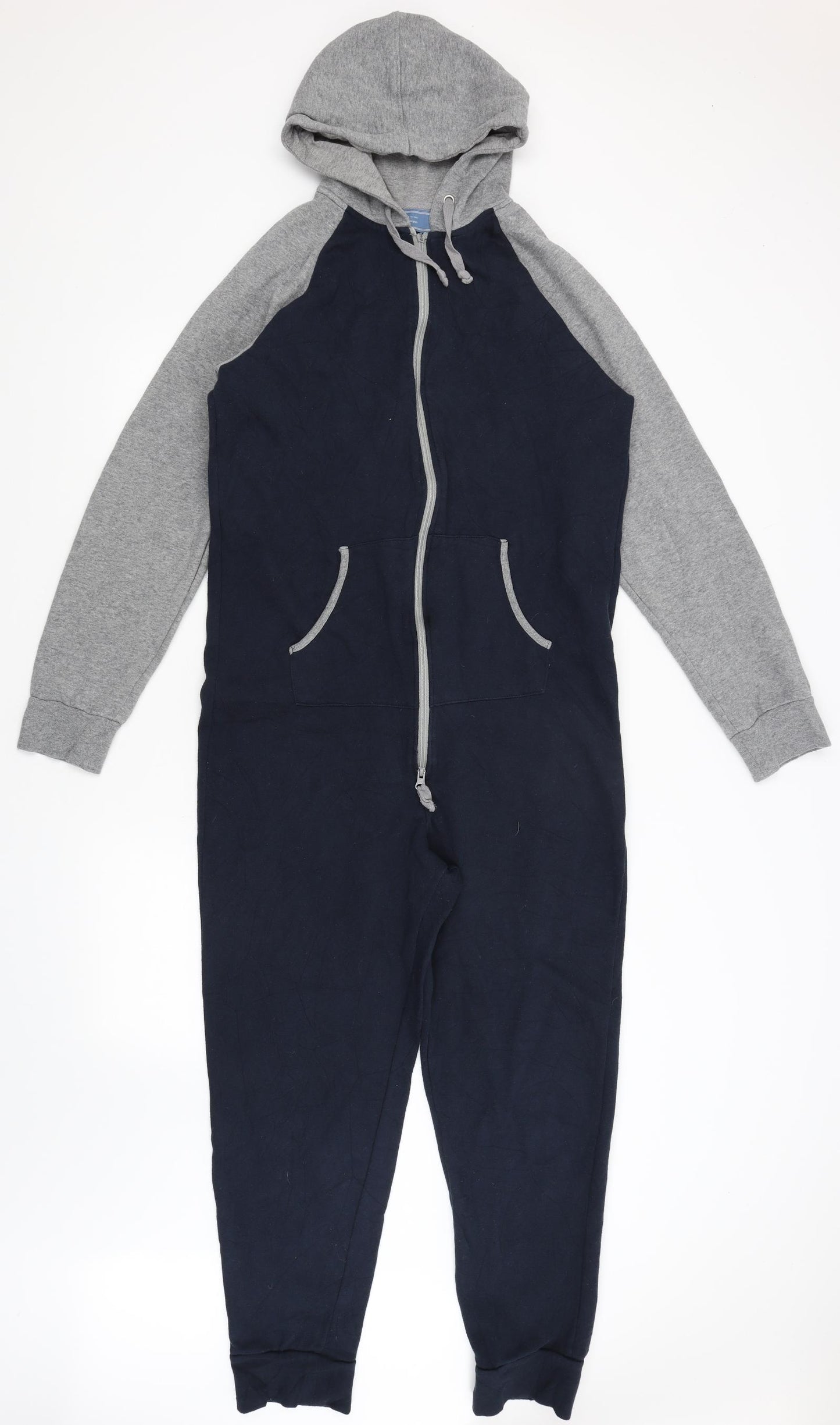 John Lewis Mens Blue Solid   One Piece Size M