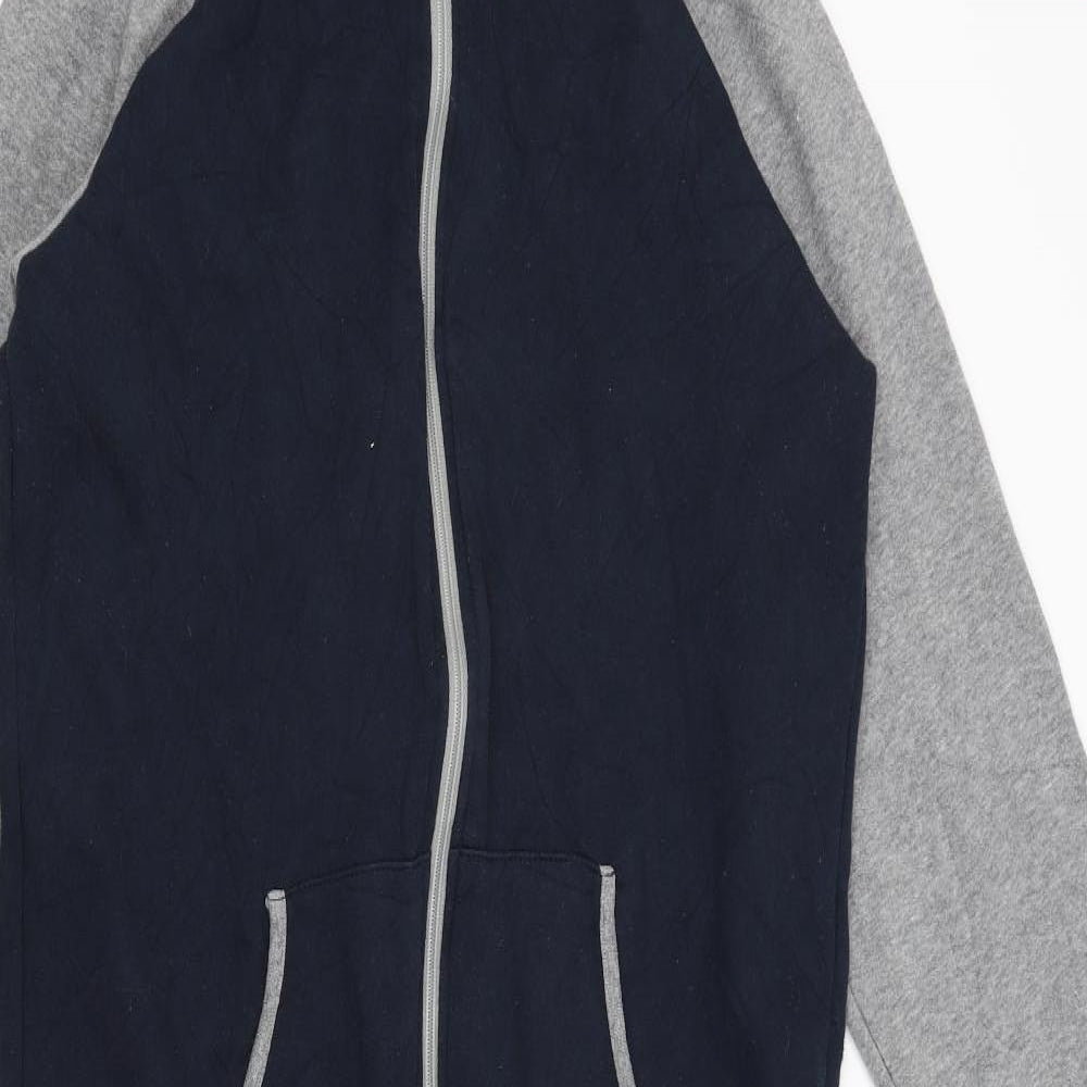 John Lewis Mens Blue Solid   One Piece Size M