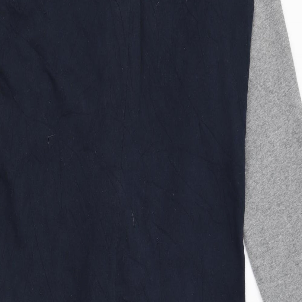 John Lewis Mens Blue Solid   One Piece Size M