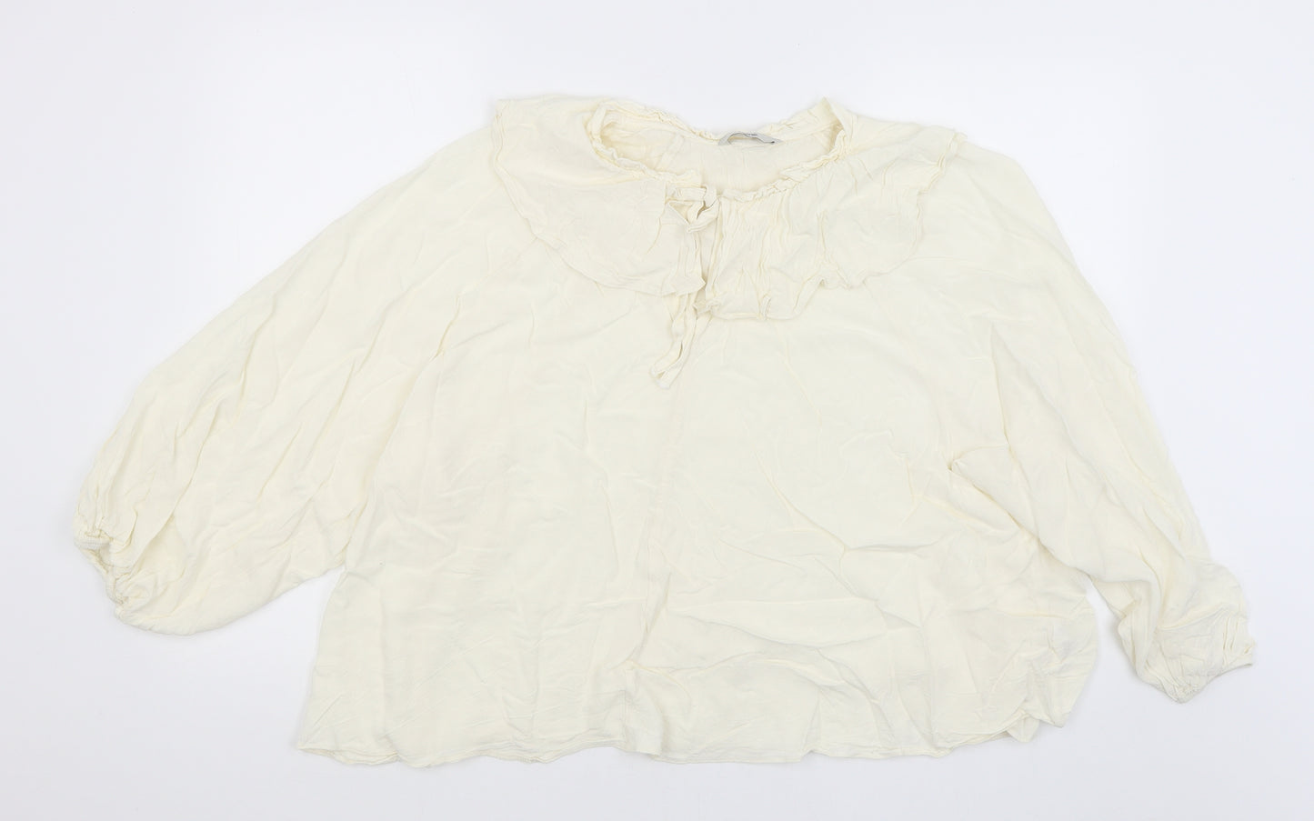 George Womens Ivory   Basic Blouse Size 24