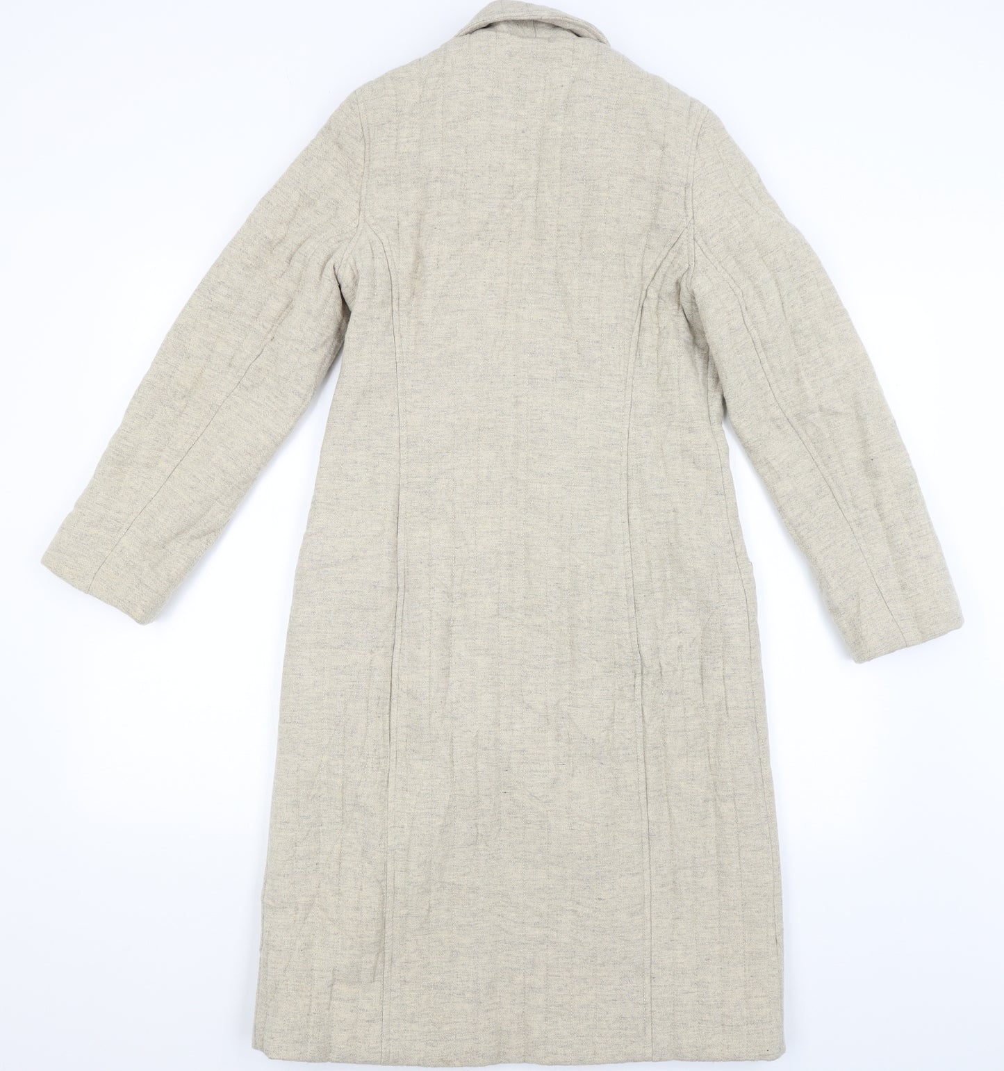 Fenn Wright Manson Womens Beige   Overcoat Coat Size 10