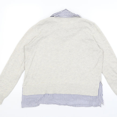 H&M Mens Ivory   Pullover Jumper Size M