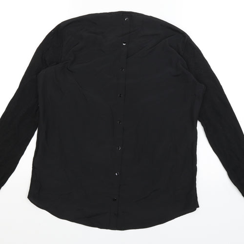 Espirit Womens Black   Basic Blouse Size S