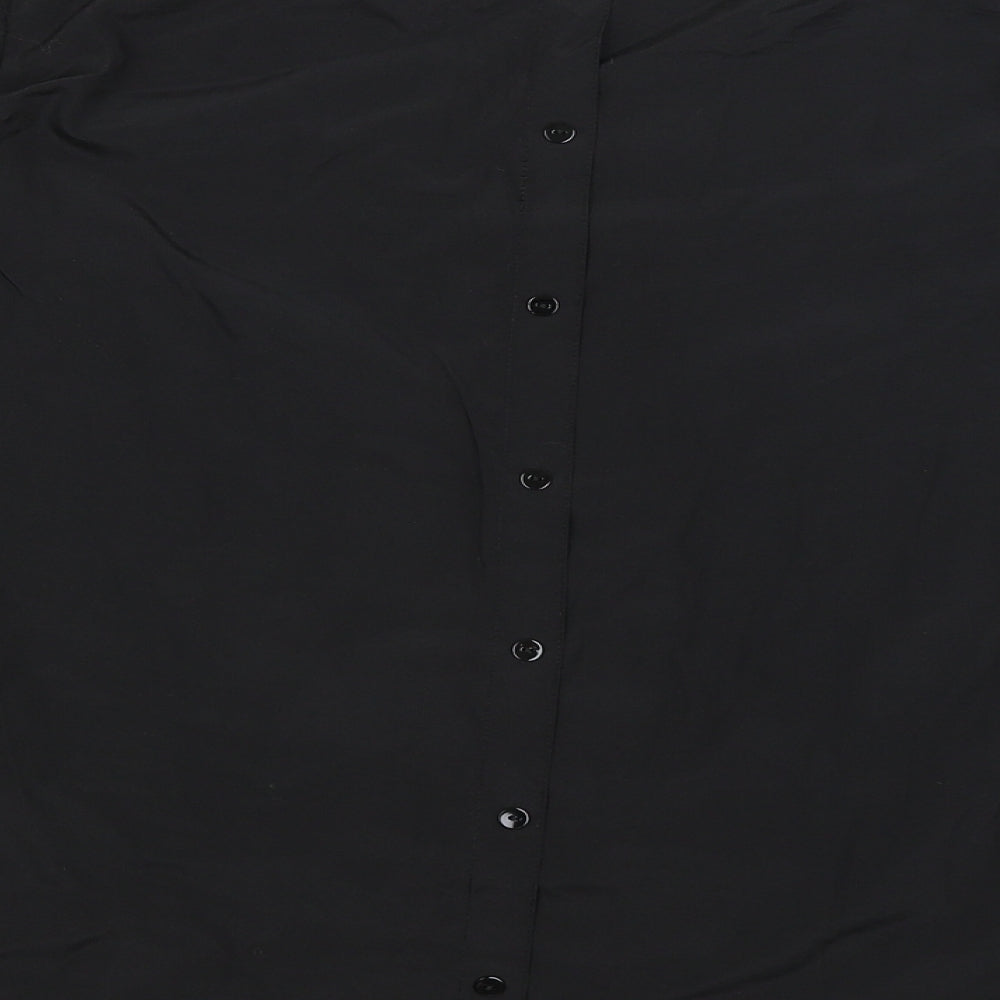 Espirit Womens Black   Basic Blouse Size S