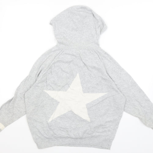 Mint Velvet Womens Grey   Pullover Hoodie Size XS