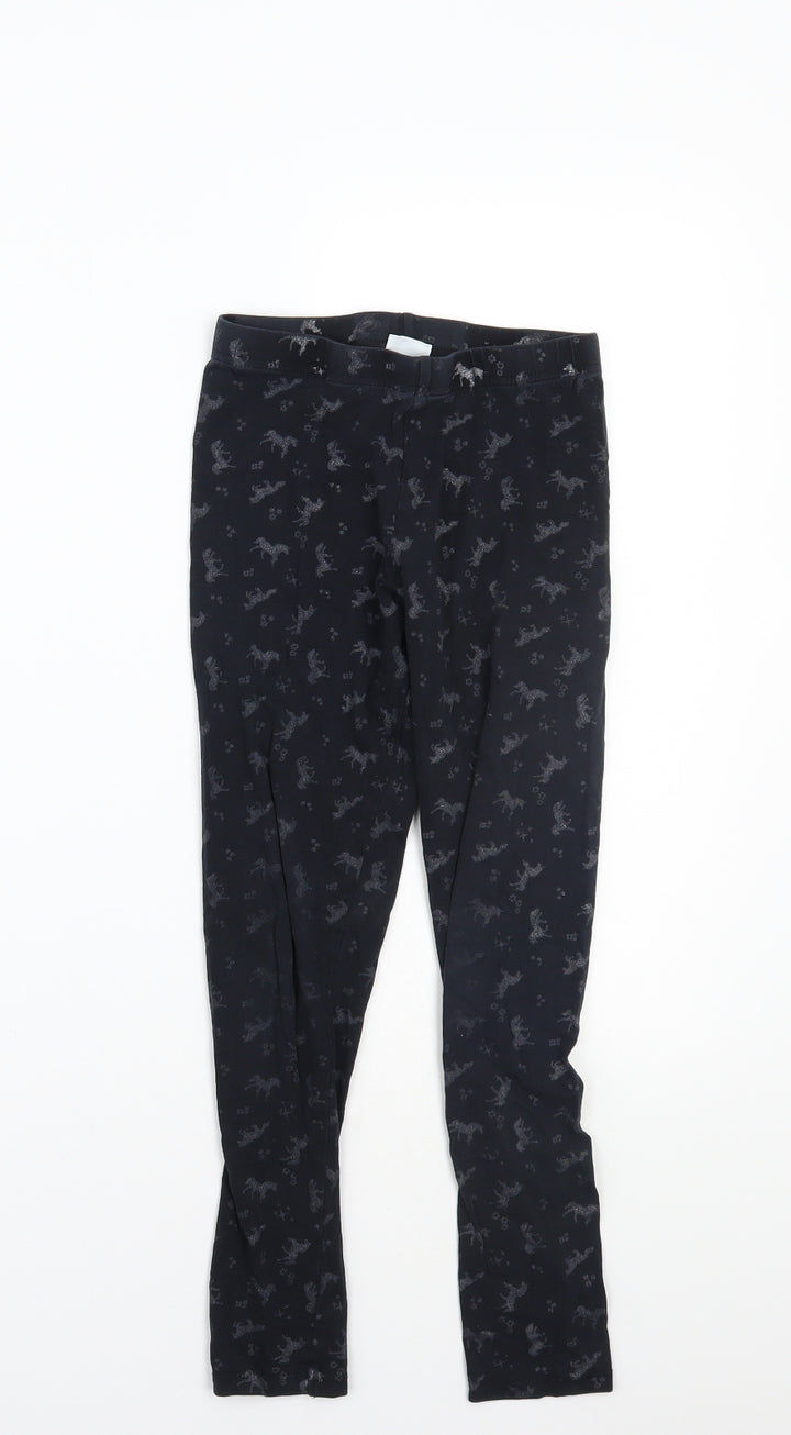 F&F Girls Grey   Jegging Trousers Size 10-11 Years
