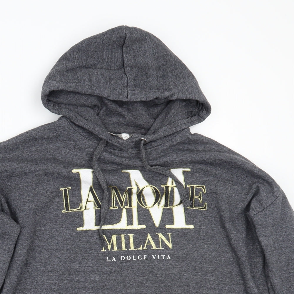 Pep&co Womens Grey   Pullover Hoodie Size 14