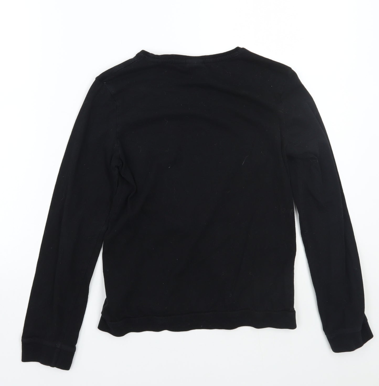Disney Girls Black   Pullover Jumper Size 10-11 Years