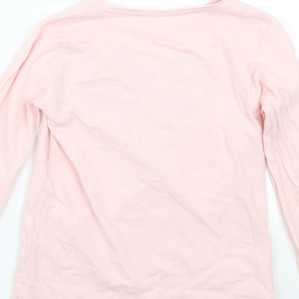 Primark Girls Pink   Basic T-Shirt Size 9-10 Years