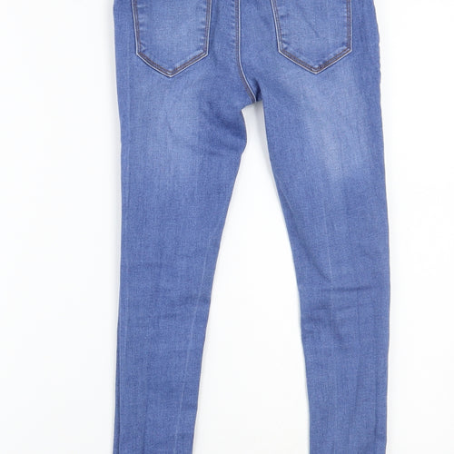 Denim & Co. Girls Blue  Denim Skinny Jeans Size 9 Years