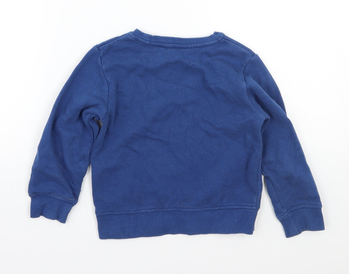 H&M Boys Blue   Pullover Jumper Size 3 Years