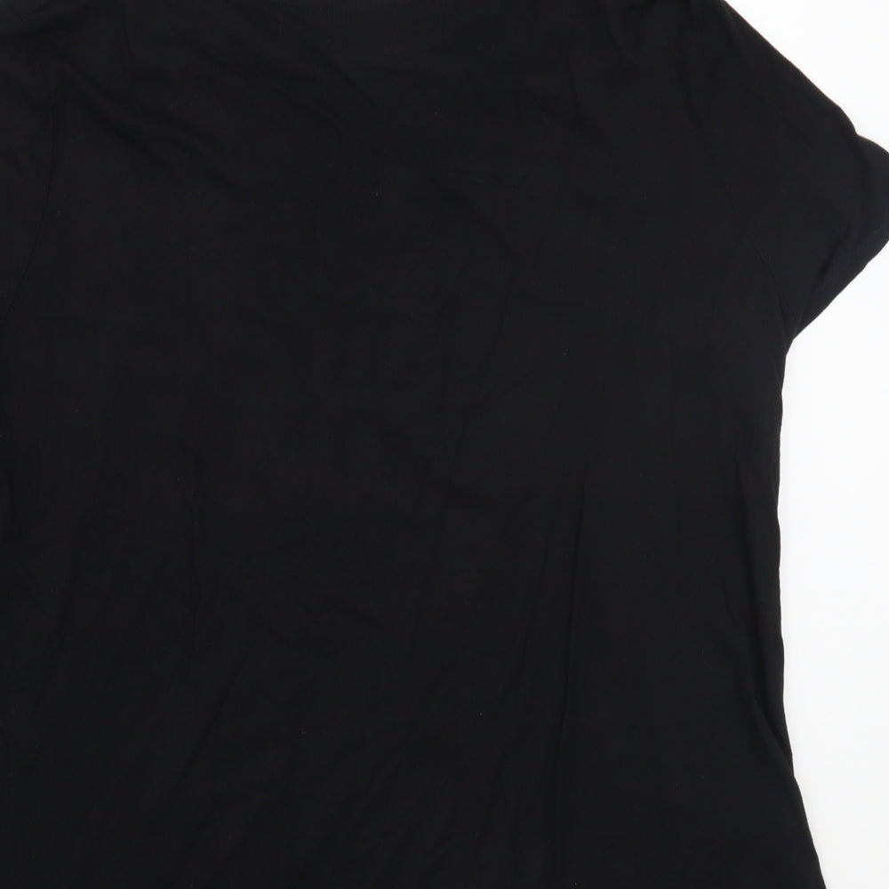 Looney Tunes Womens Black   Basic T-Shirt Size 18