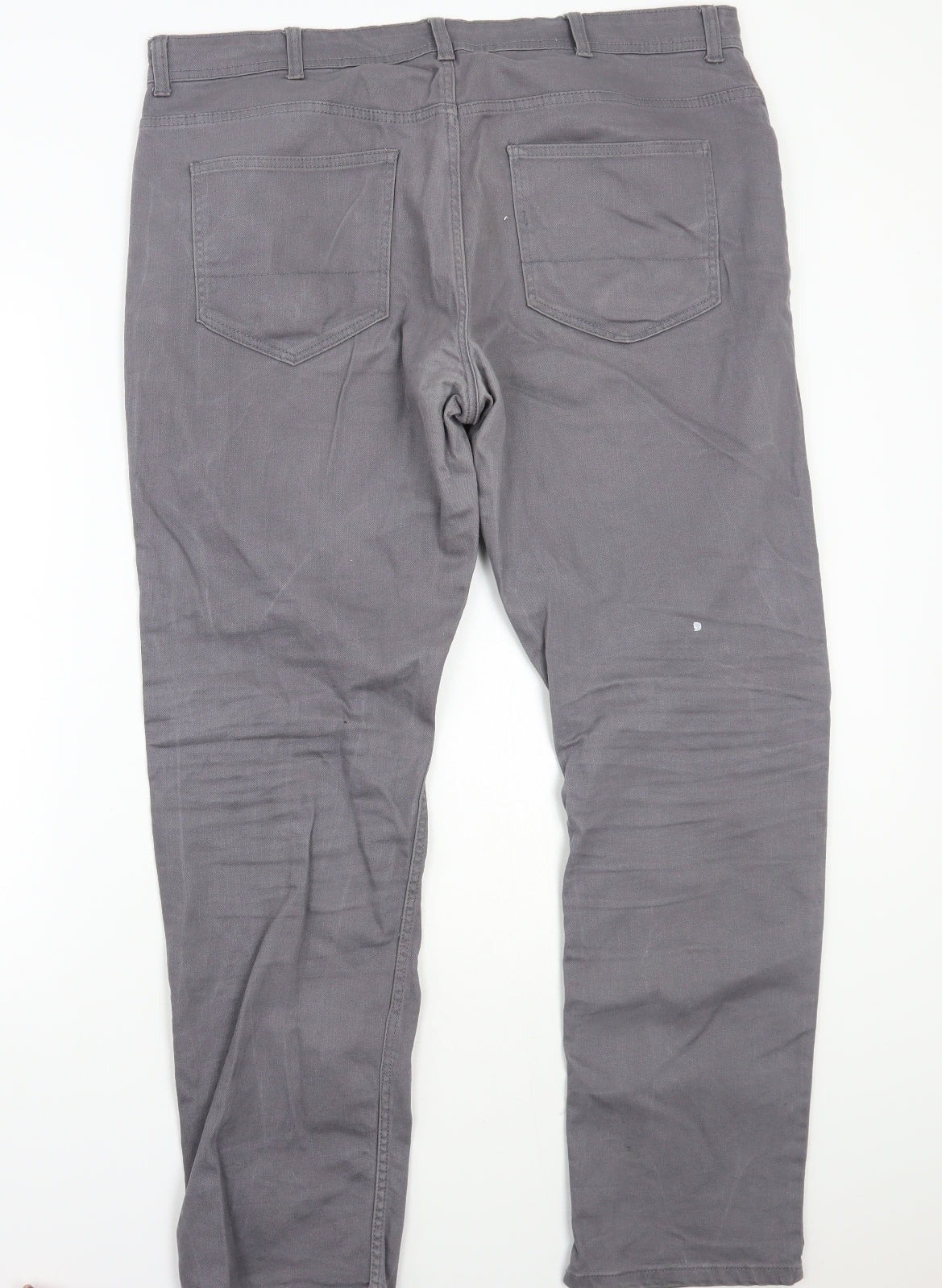 Denim & Co. Mens Grey   Straight Jeans Size 38 L29 in