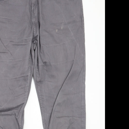 Denim & Co. Mens Grey   Straight Jeans Size 38 L29 in