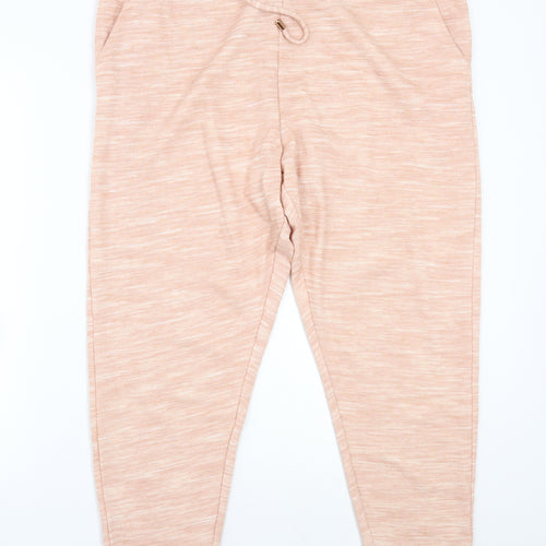 F&F Womens Pink   Sweatpants Trousers Size 18 L26 in